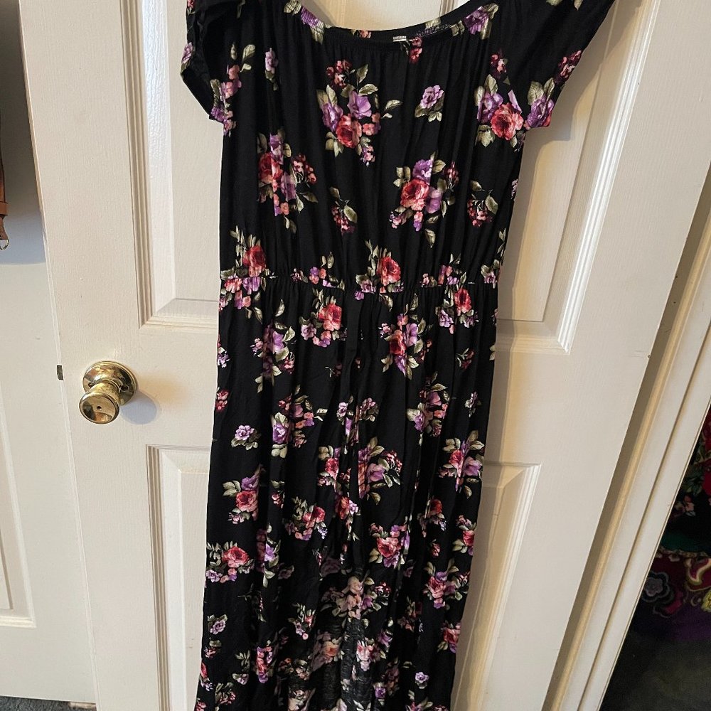 High Low Shorts Flowy Dress